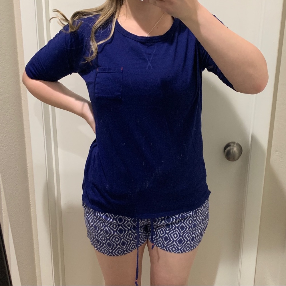 Cuddl Duds Pajama Short Set